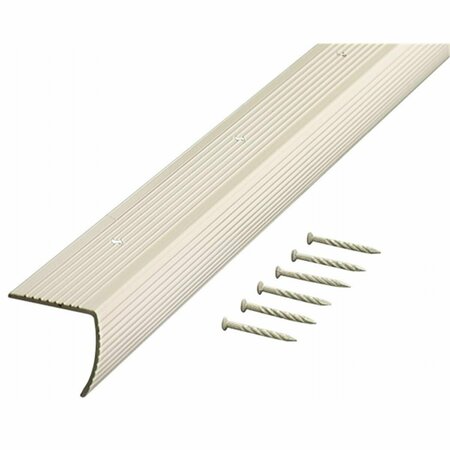 HOMEPAGE 72in. Satin Brass Fluted Stair Edging  79103 HO3003780